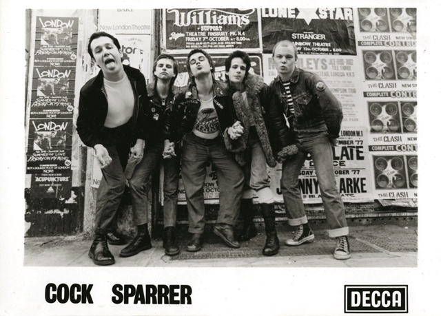 Cock Sparrer - The Decca Years_DECCA PROMO - September 1977