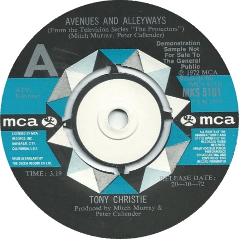 Folk, Funk & Beyond - The Arrangements Of John Cameron_tony-christie-avenues-and-alleyway