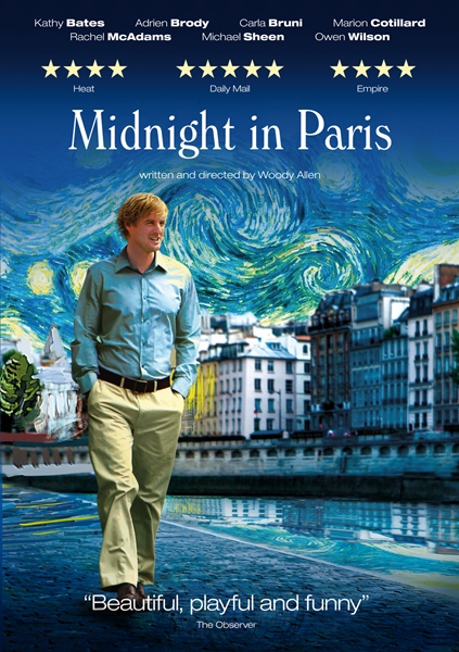 Midnight in Paris DVD