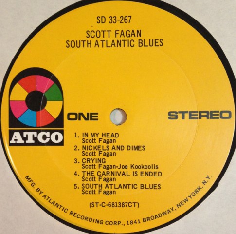 Scott Fagan - South Atlantic Blues Side One