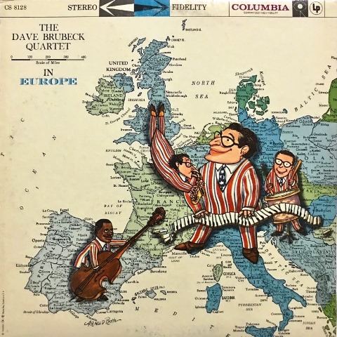 The Dave Brubeck Quartet in Europe LP