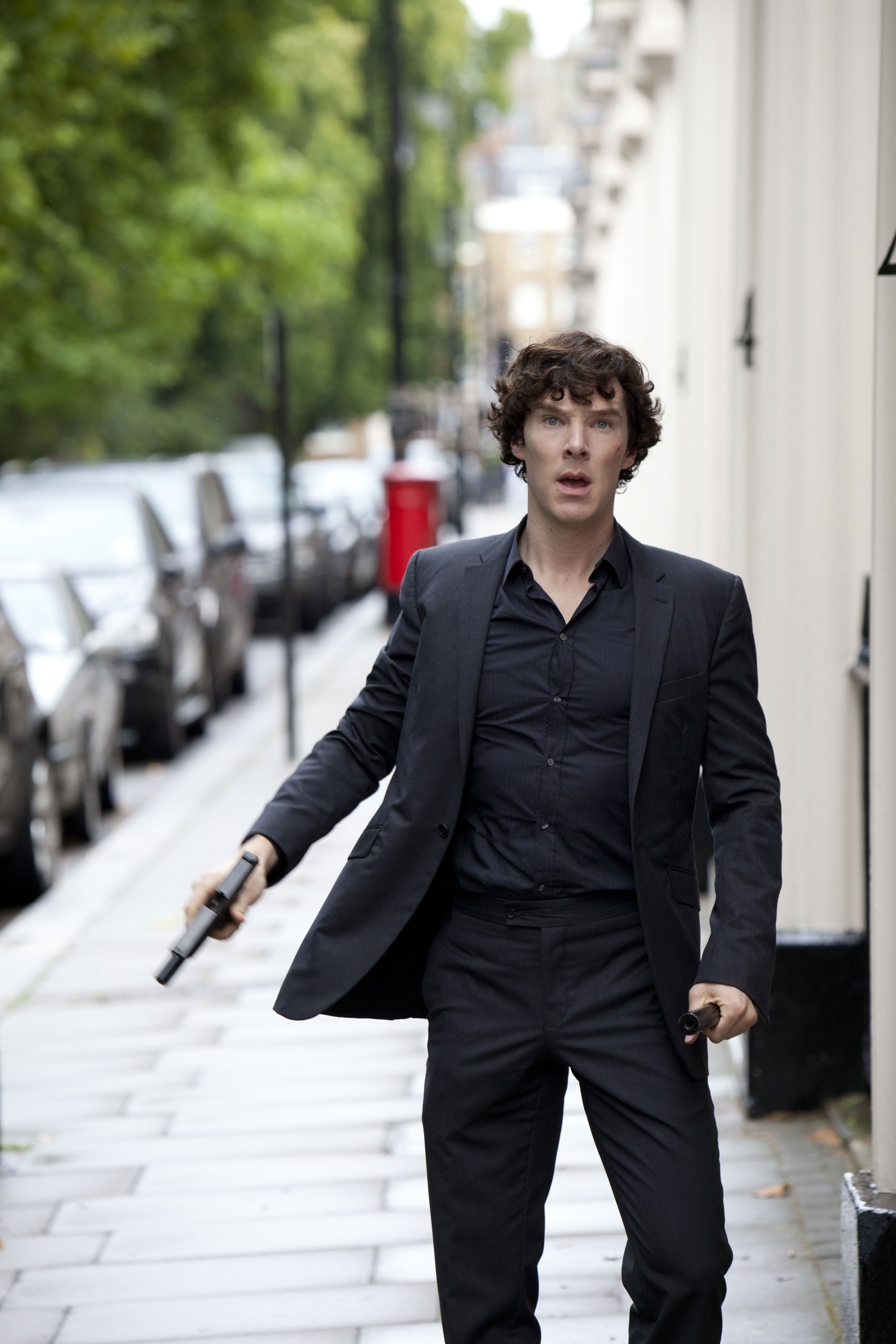 Benedict Cumberbatch as Sherlock