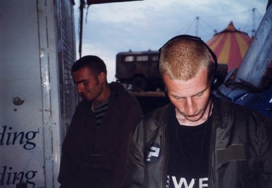 Mark Hawkins and DJ JE:5 