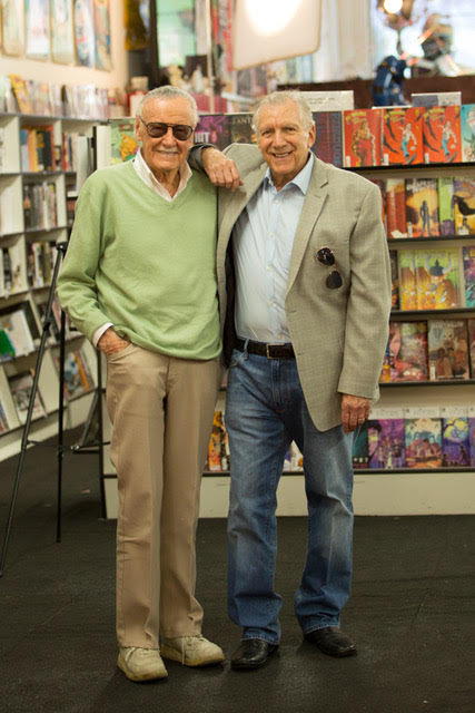 TV Producers Stan Lee and Gill Champion