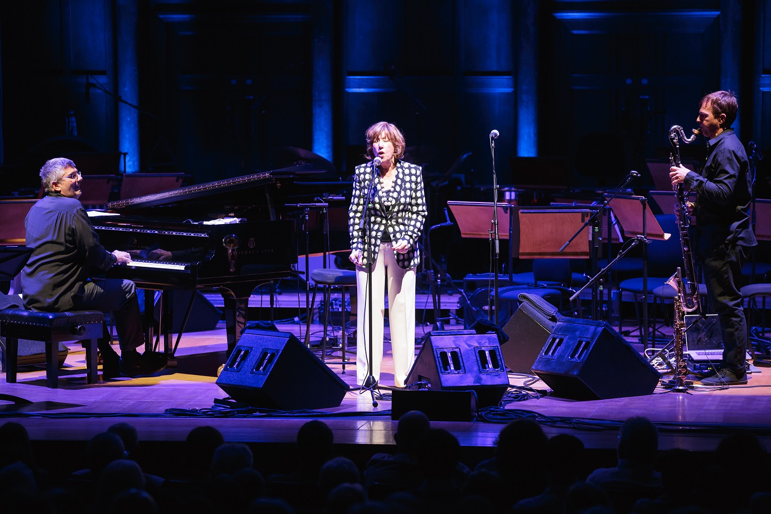 Norma Winstone with pianist Glauco Venier and reeds player Klaus Gesing