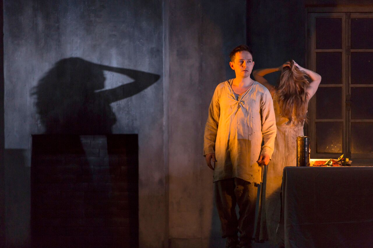 Iestyn Davies and Barbara hannigan in Written on Skin