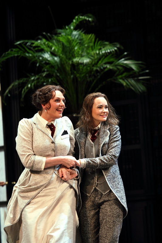 Eva-Maria Westbroek and Anna Goryachova in The Queen of Spades