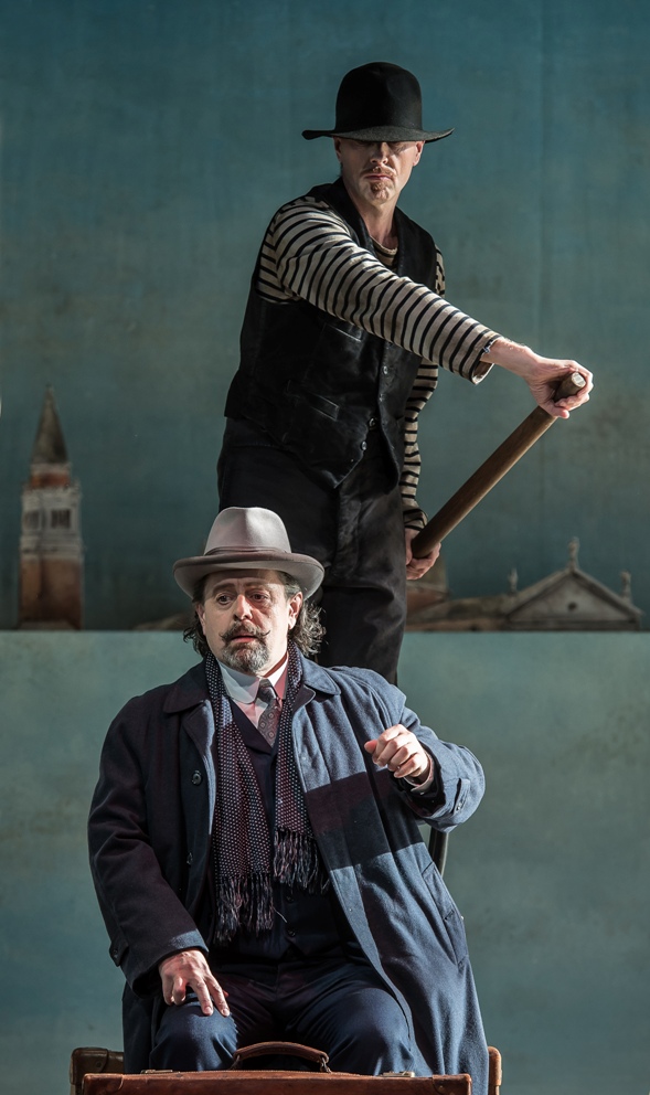 Paul Nilon and William Dazeley in Garsington's Death in Venice