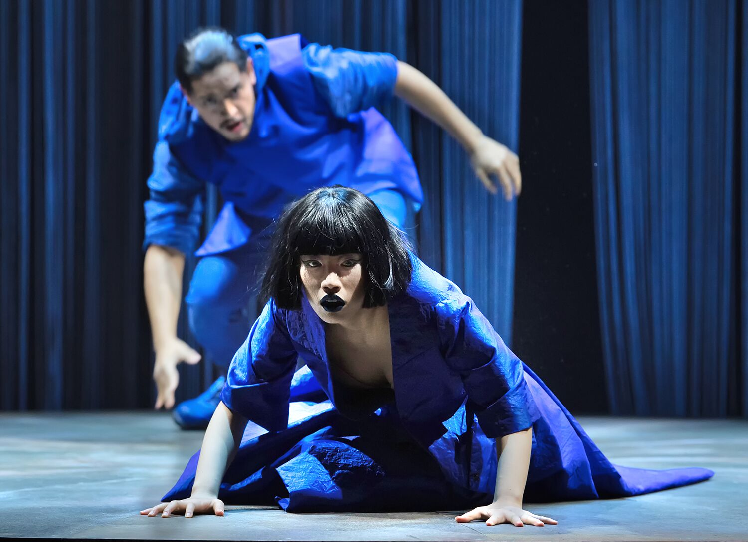 Hongni Wu and Filipe Manu in Phaedra