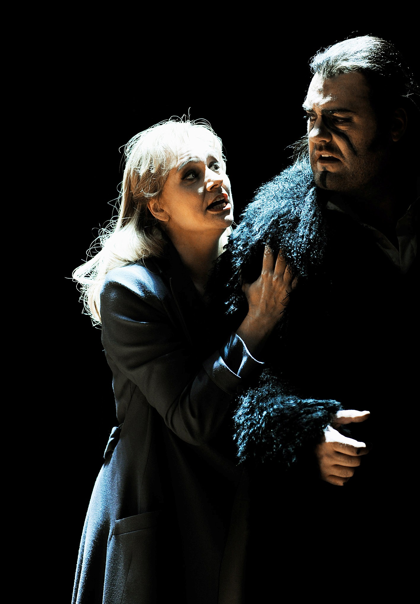 Anja Kampe and Bryn Terfel in the Zurich production of The Flying Dutchman
