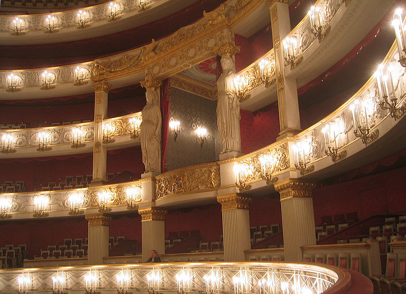 Interior of the Bavarian State Opera