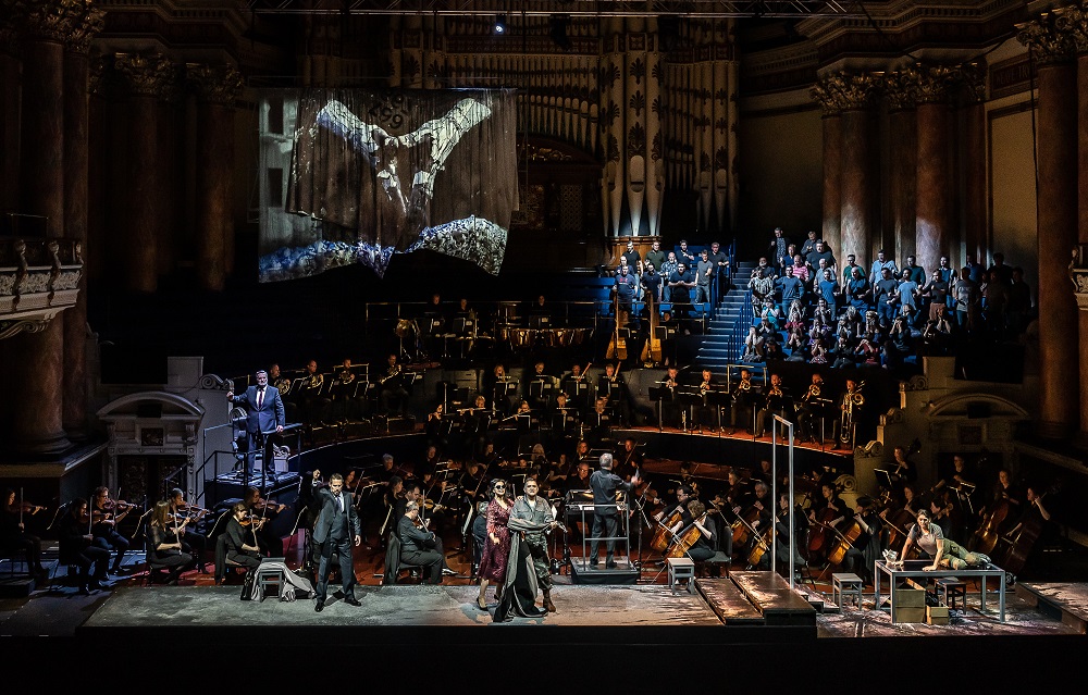 Scene from Opera North's Aida
