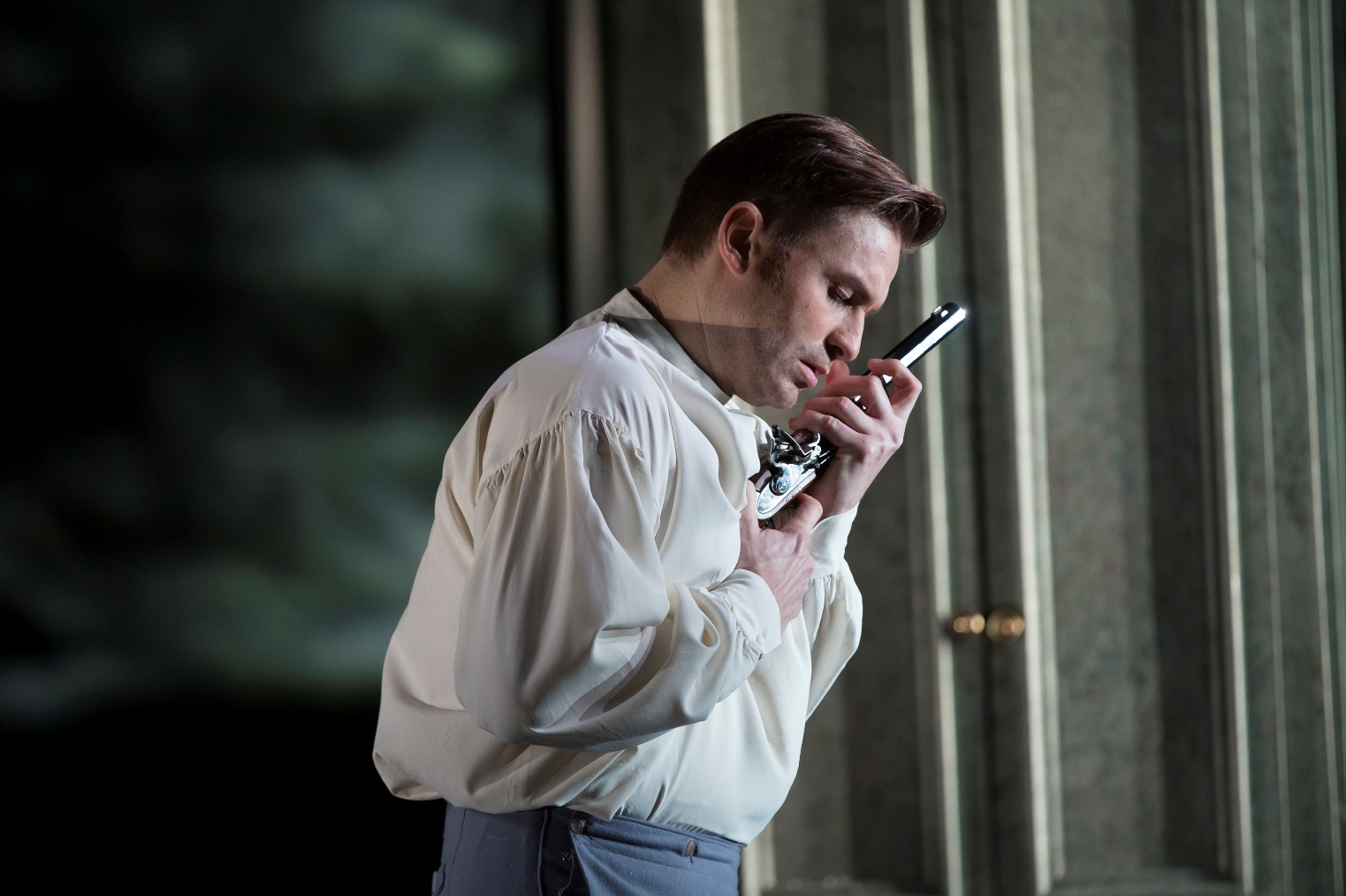 Pavol Breslik as Lensky in the Royal Opera production of Eugene Onegin
