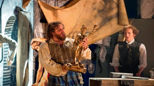 Michael Spyres as ENO's Benvenuto Cellini