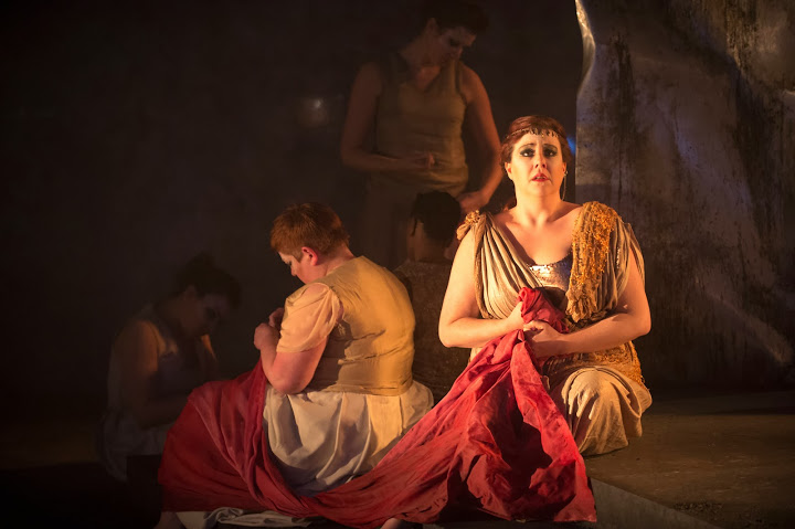 Camilla Roberts as Andromache in ETO King Priam