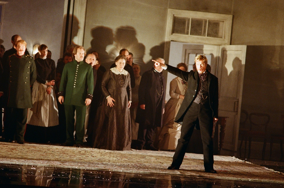 Toby Spence as Lensky in the ENO production of Eugene Onegin