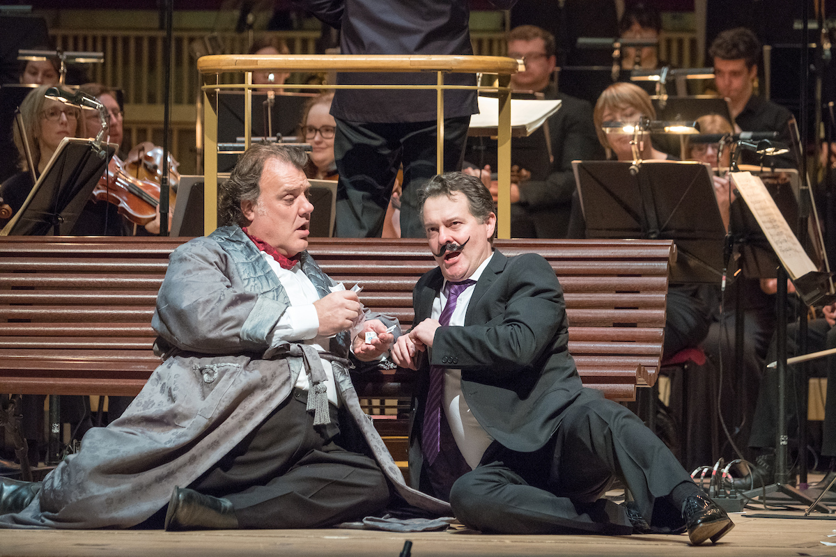 Bryn Terfel and Mark Stone in RLPO Falstaff