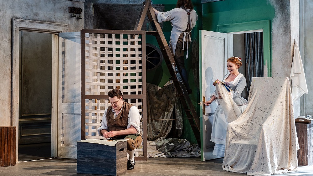 First scene of Garsington's Nozze di Figaro