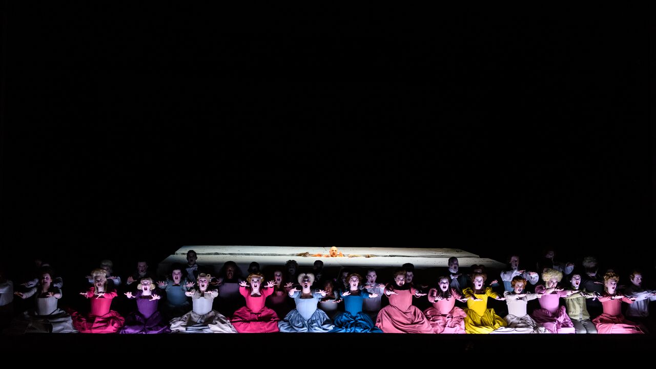 Glyndebourne chorus in Saul