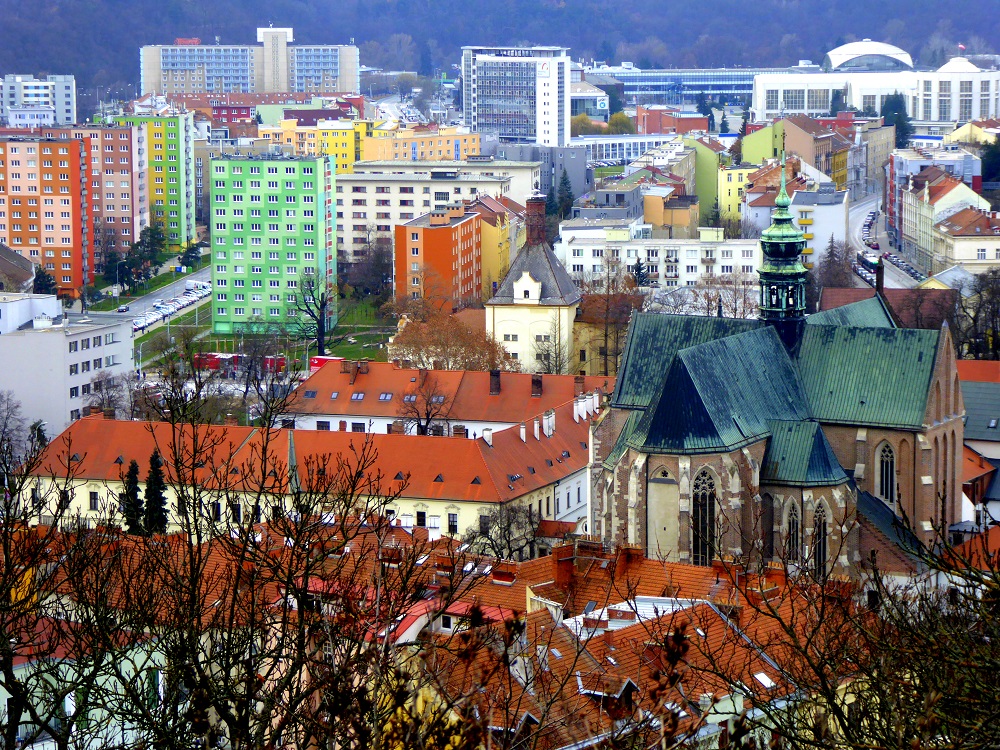 Brno from Spilberk Hill