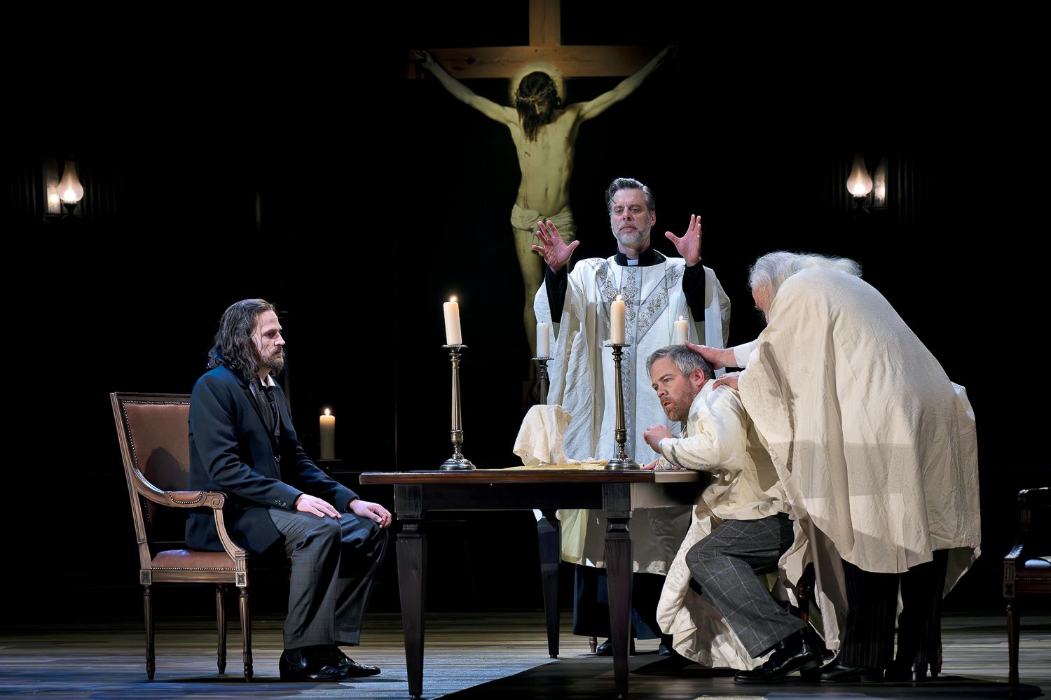 Grail Scene from Act One in Glyndebourne Parsifal