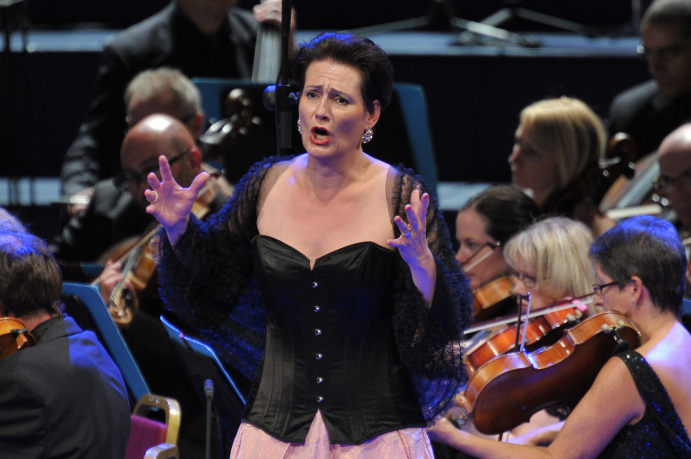 Daniela Sindram as Venus in the Proms Tannhauser