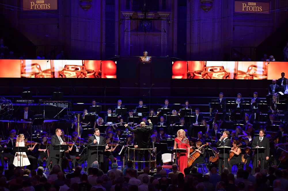 Final scene of The Makopulos Affair at the Proms