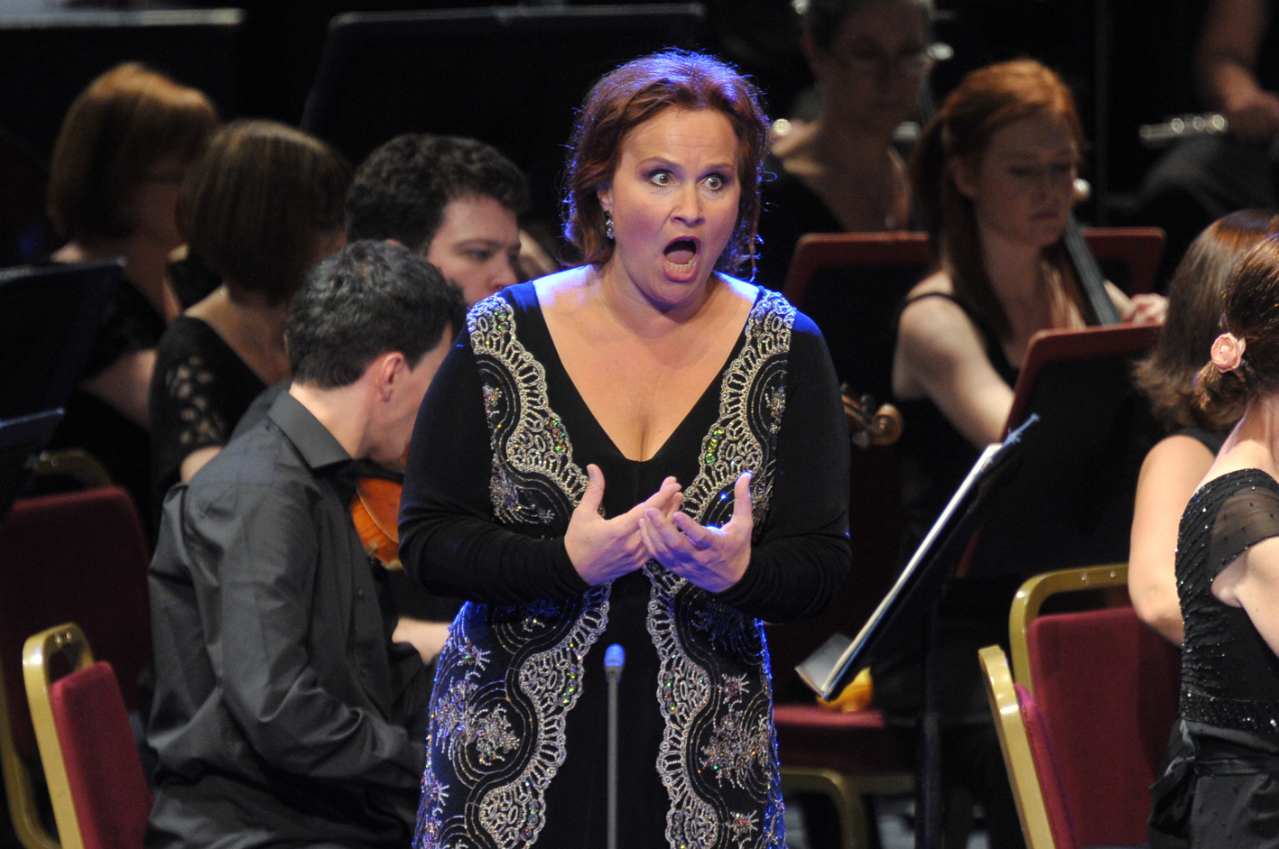 Katarina Dalayman at the 2013 Proms by Chris Christodoulou