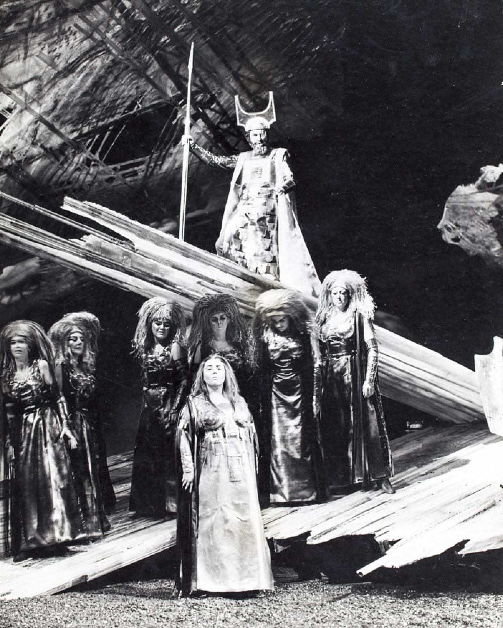 Norman Bailey as Wotan in ENO Ring