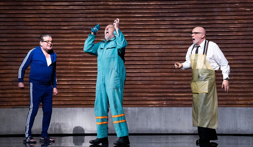 Scene from Wozzeck at the Royal Opera