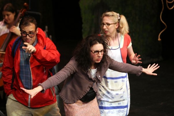 Scene from Charles Court Opera's The Zoo