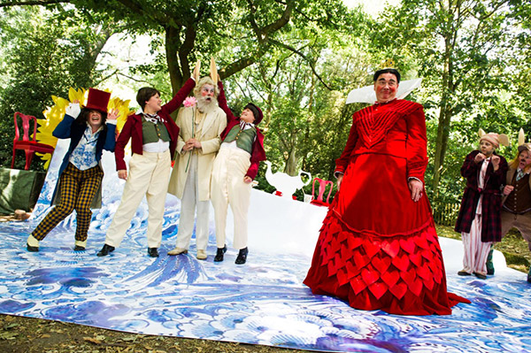 Robert Burt's Red Queen in Alice's Adventures in Wonderland at Holland Park