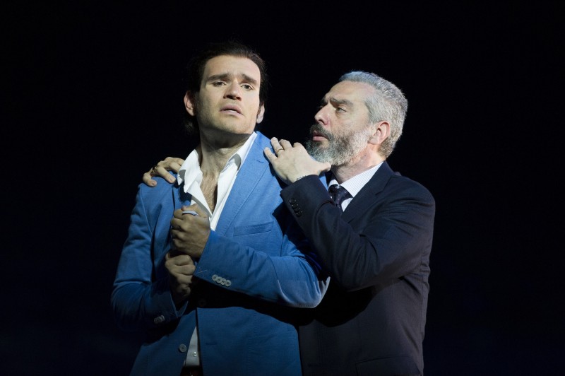 Christoyannis and Fabiano in the Glyndebourne Traviata