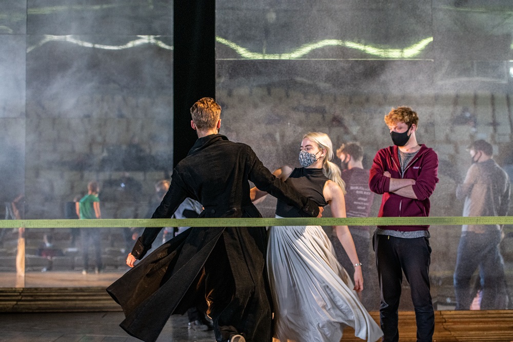 Scene from Eugene Onegin at Garsington