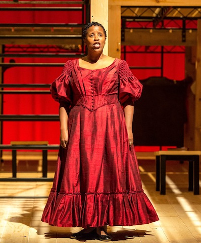 Melanie Marshall as Bertha Mason in Jane Eyre