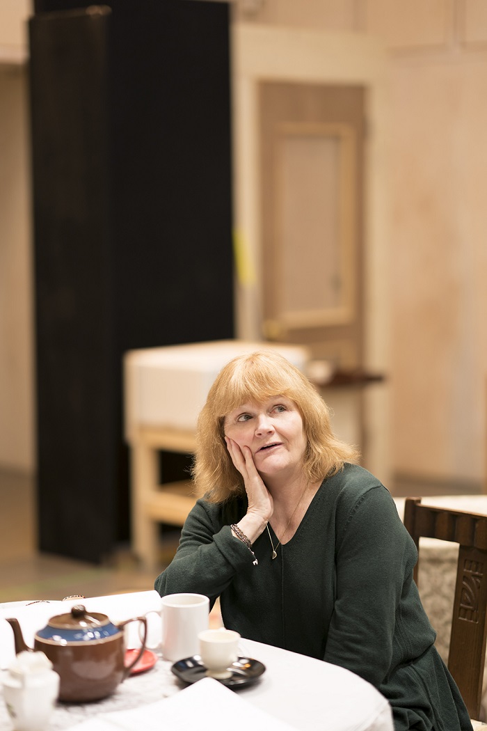 Lesley Nicol in rehearsal for The York Realist at Donmar Warehouse