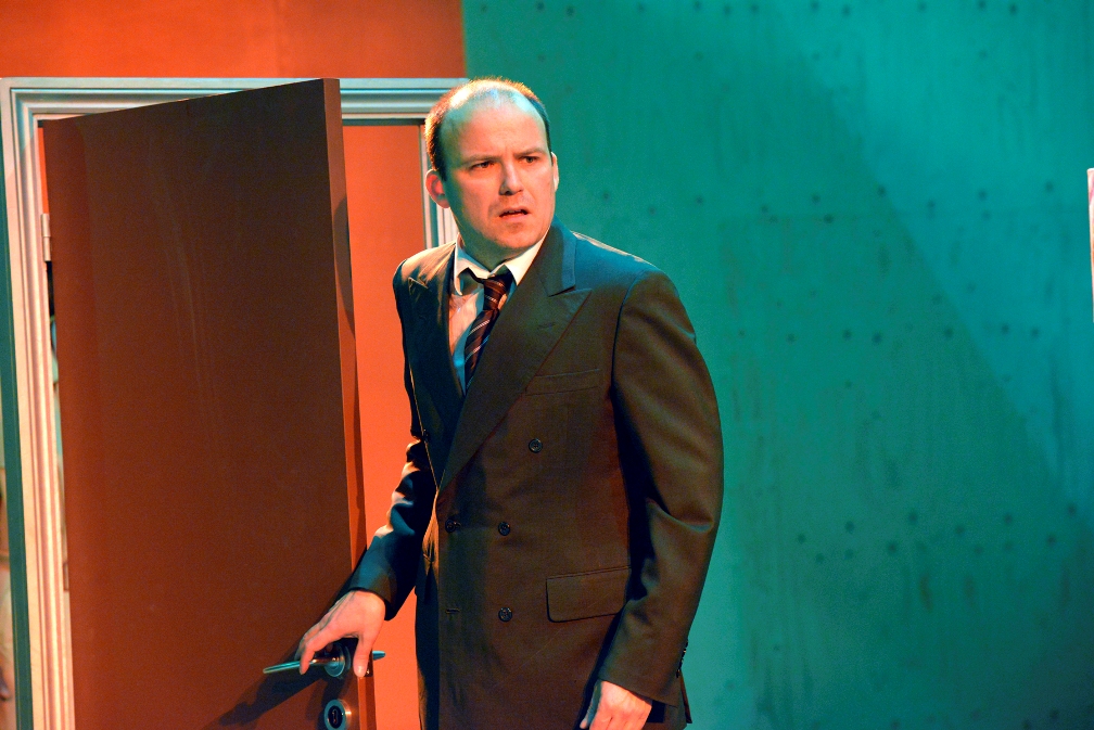 Rory Kinnear as Josef K in the Young Vic's The Trial