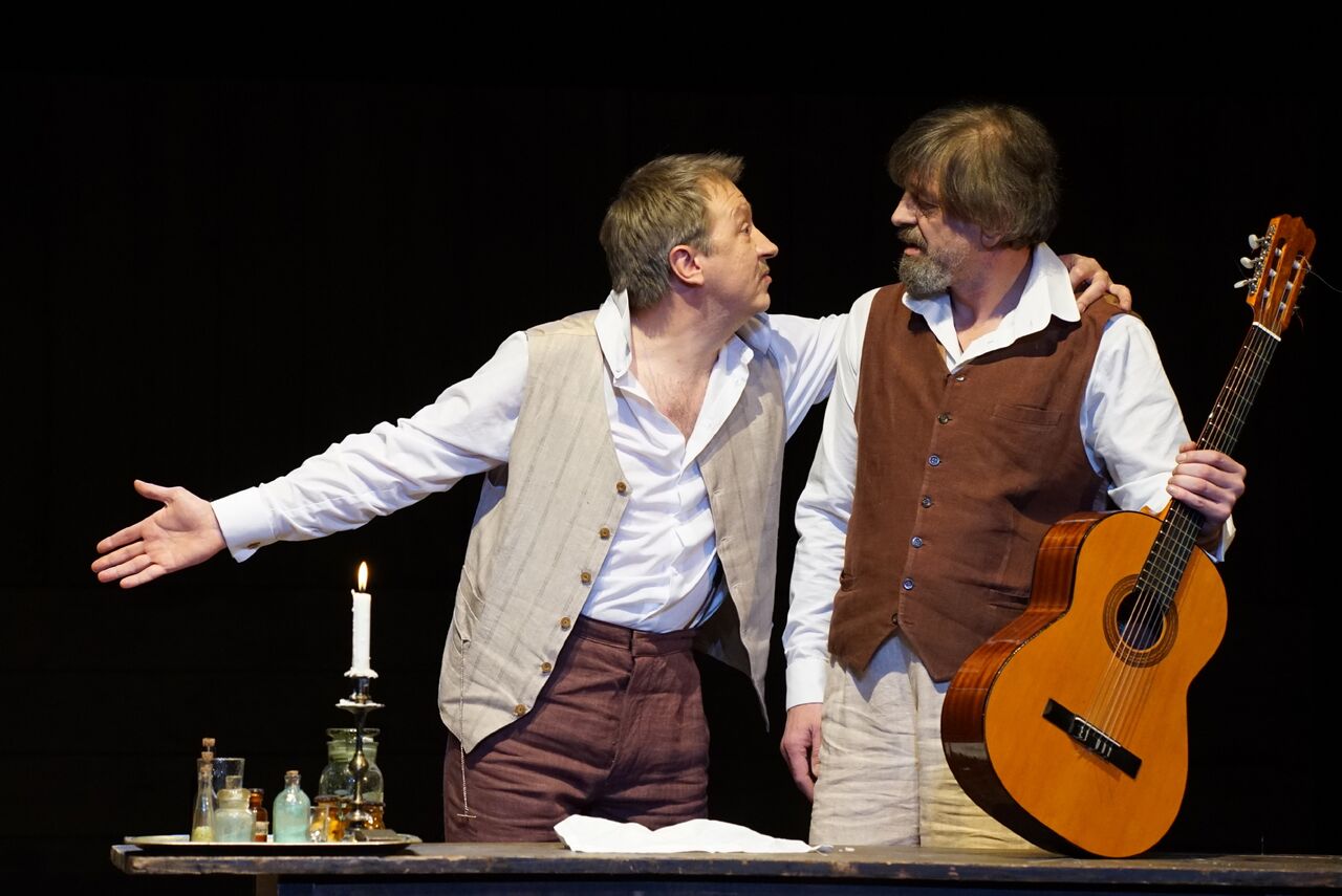 Igor Chernevich and Sergei Kuryshev in 'Uncle Vanya'