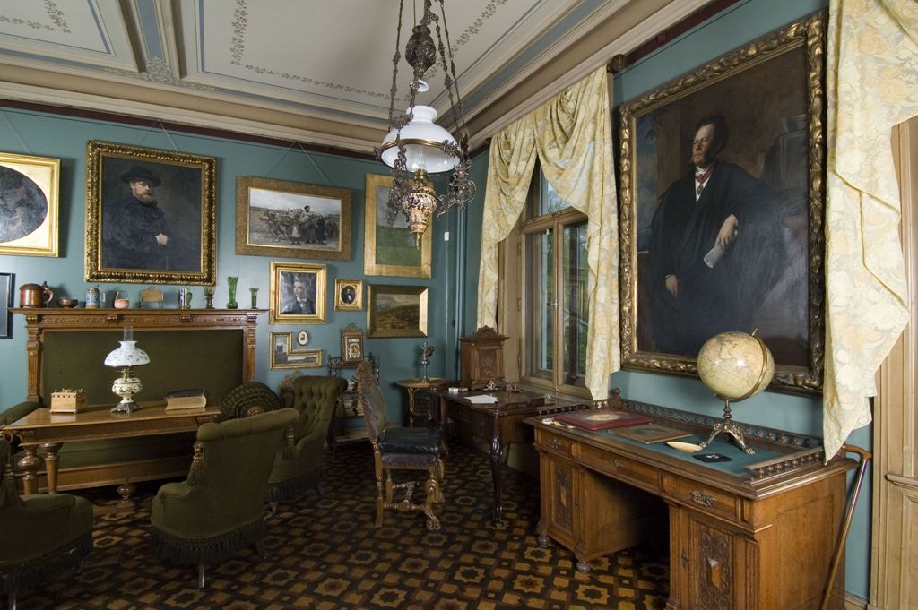 Ibsen's study in his Oslo apartment