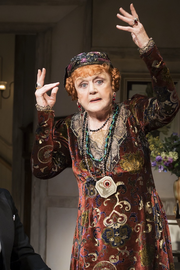 Angela Lansbury as Madame Arcati in Blithe Spirit