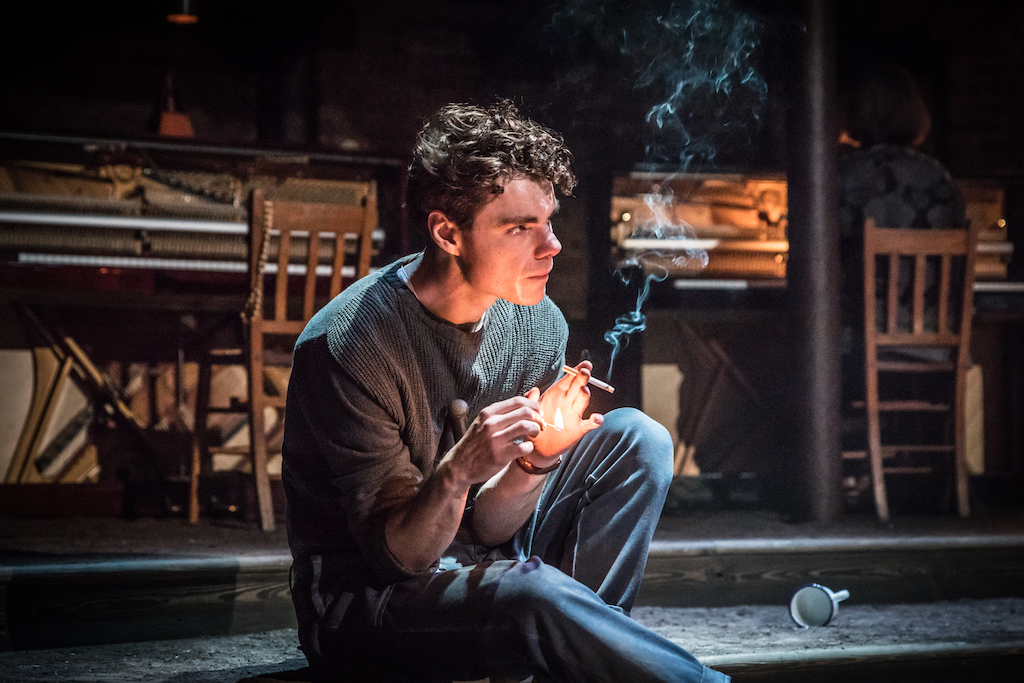 Matthew Needham in Summer and Smoke, photo by Marc Brenner