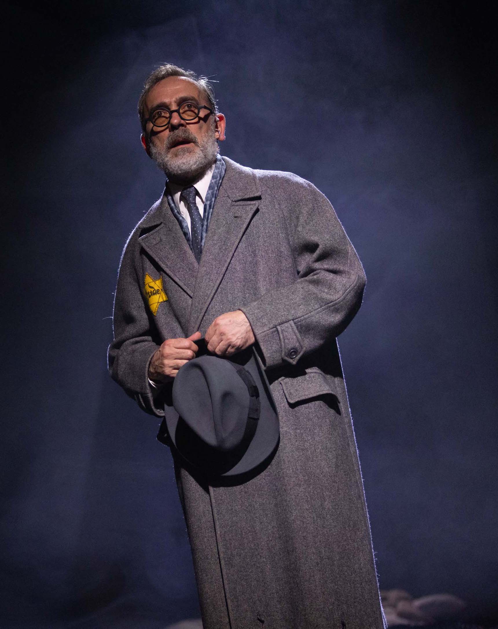Adrian Schiller as Rumkowski, The White Factory