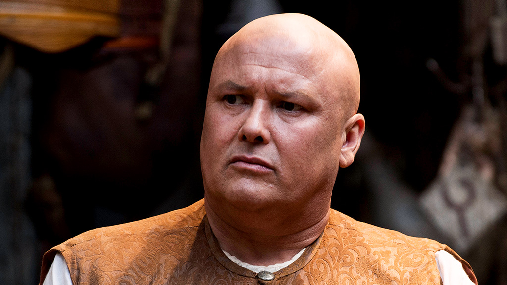 Conleth Hill as Varys in Game of Thrones