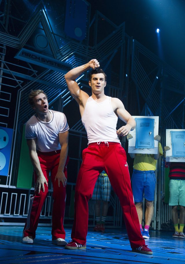 Stewart Clarke struts his stuff in Loserville the Musical