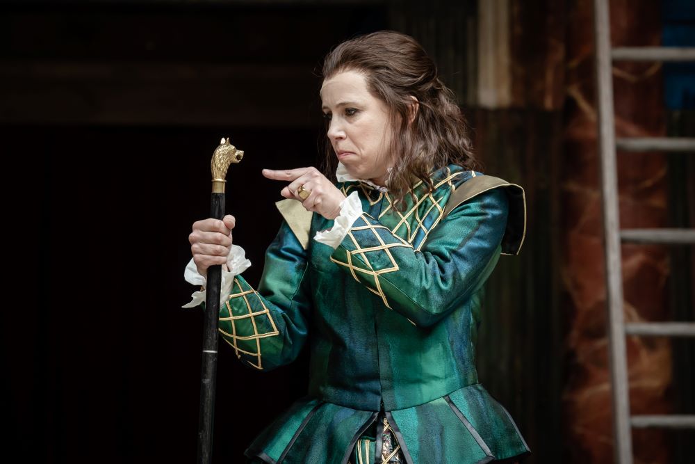 Michelle Terry as Viola in Twelfth Night at Shakespeare's Globe