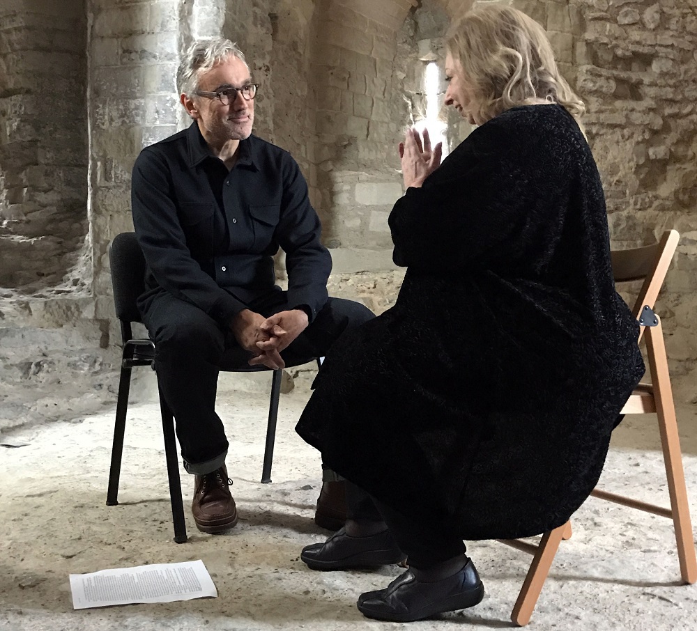 Ben Miles and Hilary Mantel