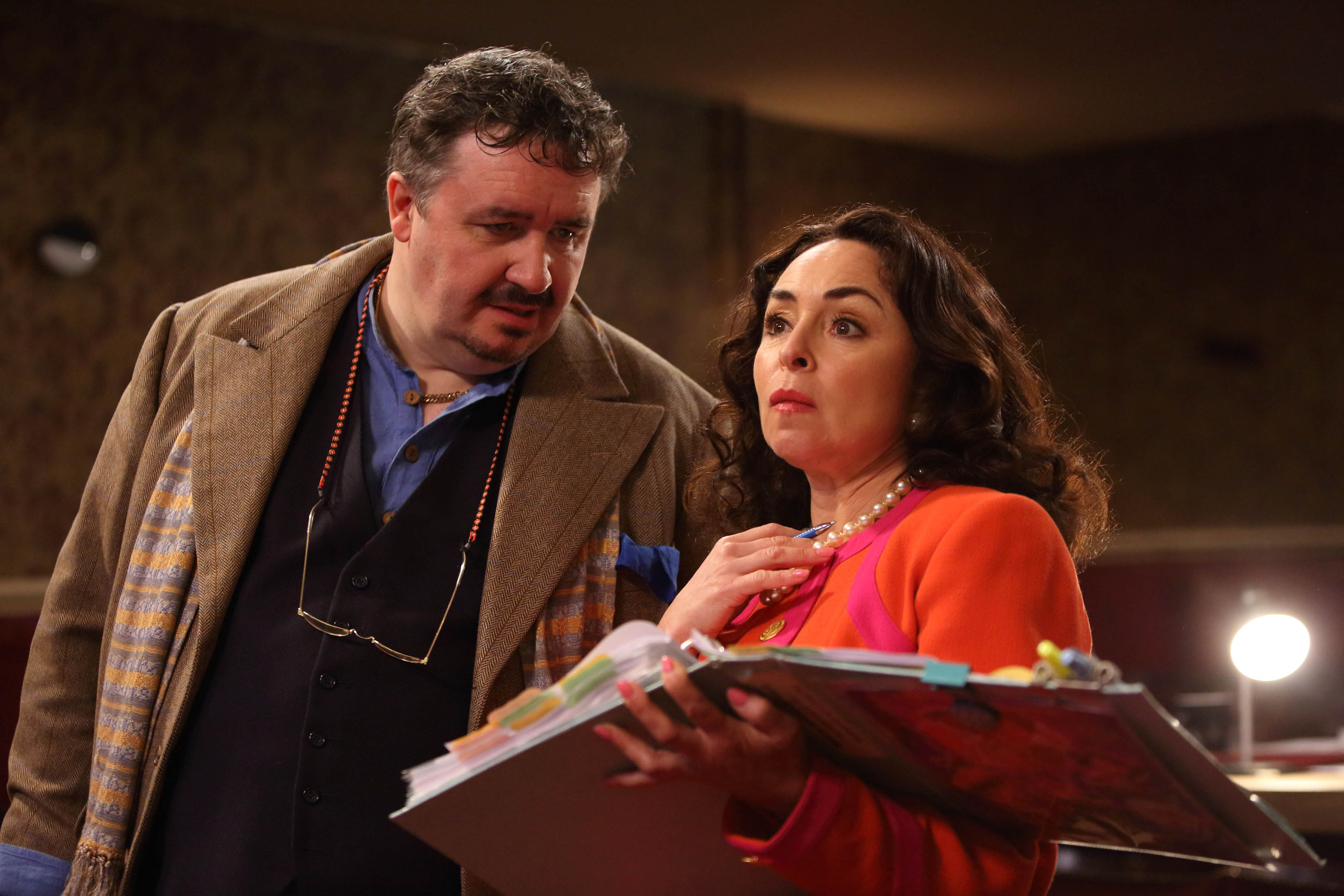 Mark Benton and Sam Spiro in Panto!