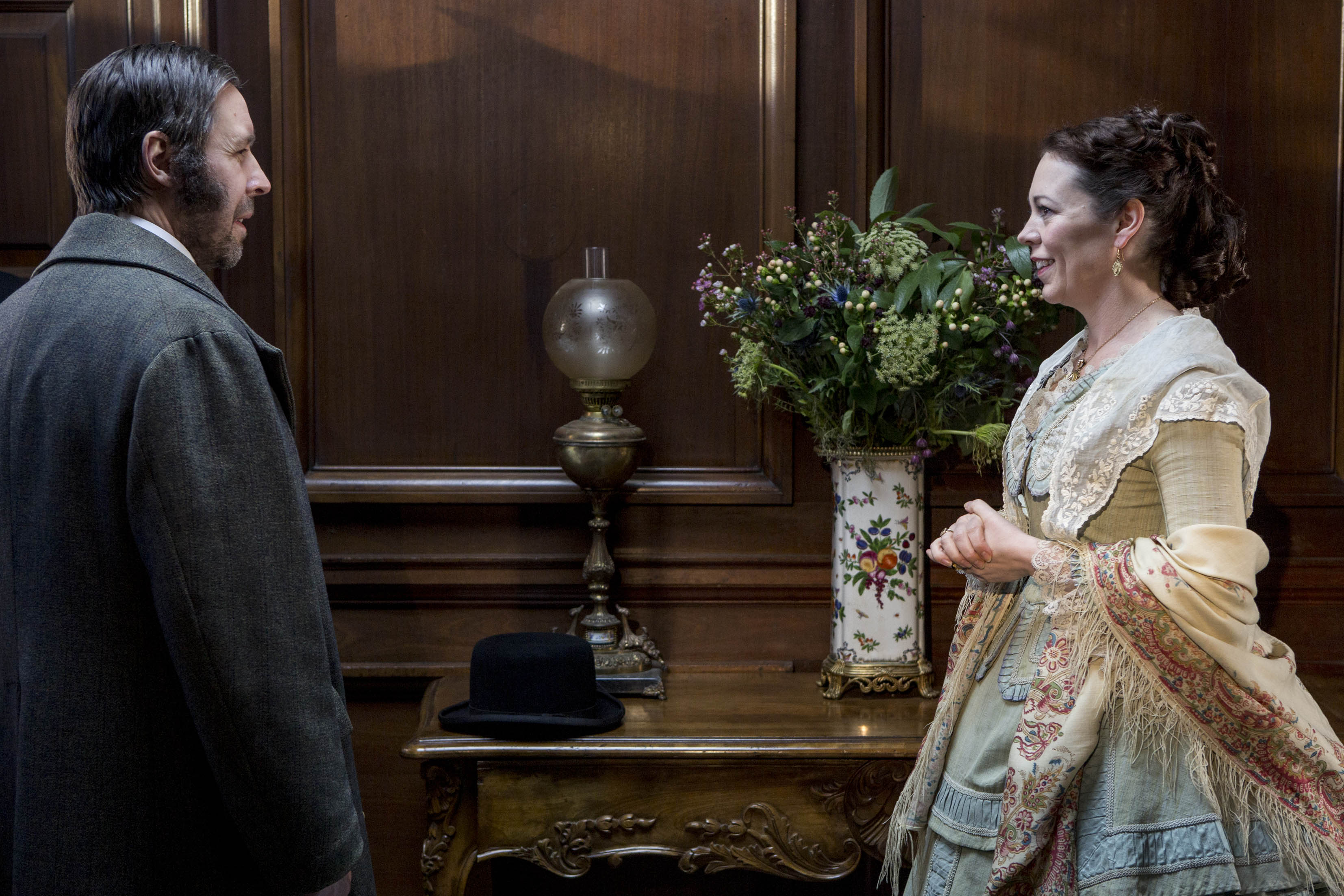 Paddy Considine and Olivia Colman in The Suspicions of Mr Whicher