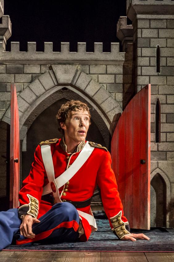 Benedict Cumberbatch as Hamlet