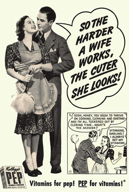 the harder a wife works 